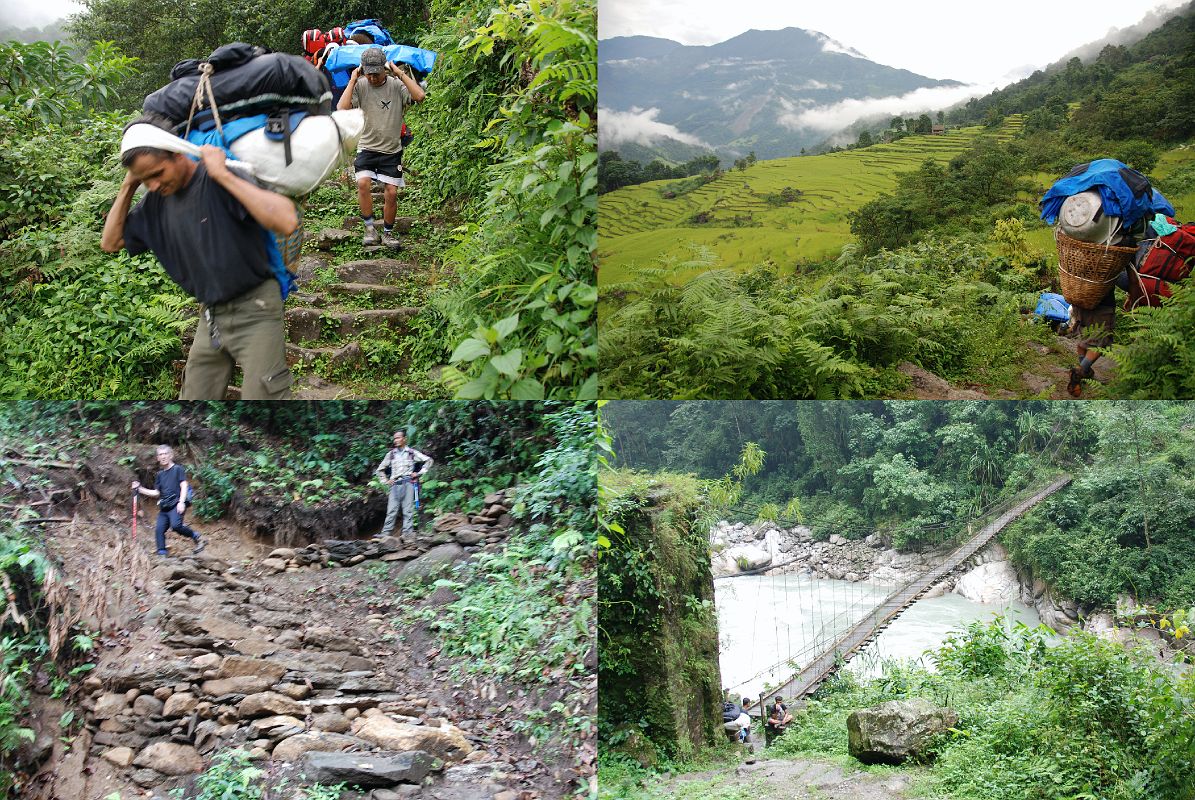 3 3 Descending Steeply From Num To Arun River Bridge
